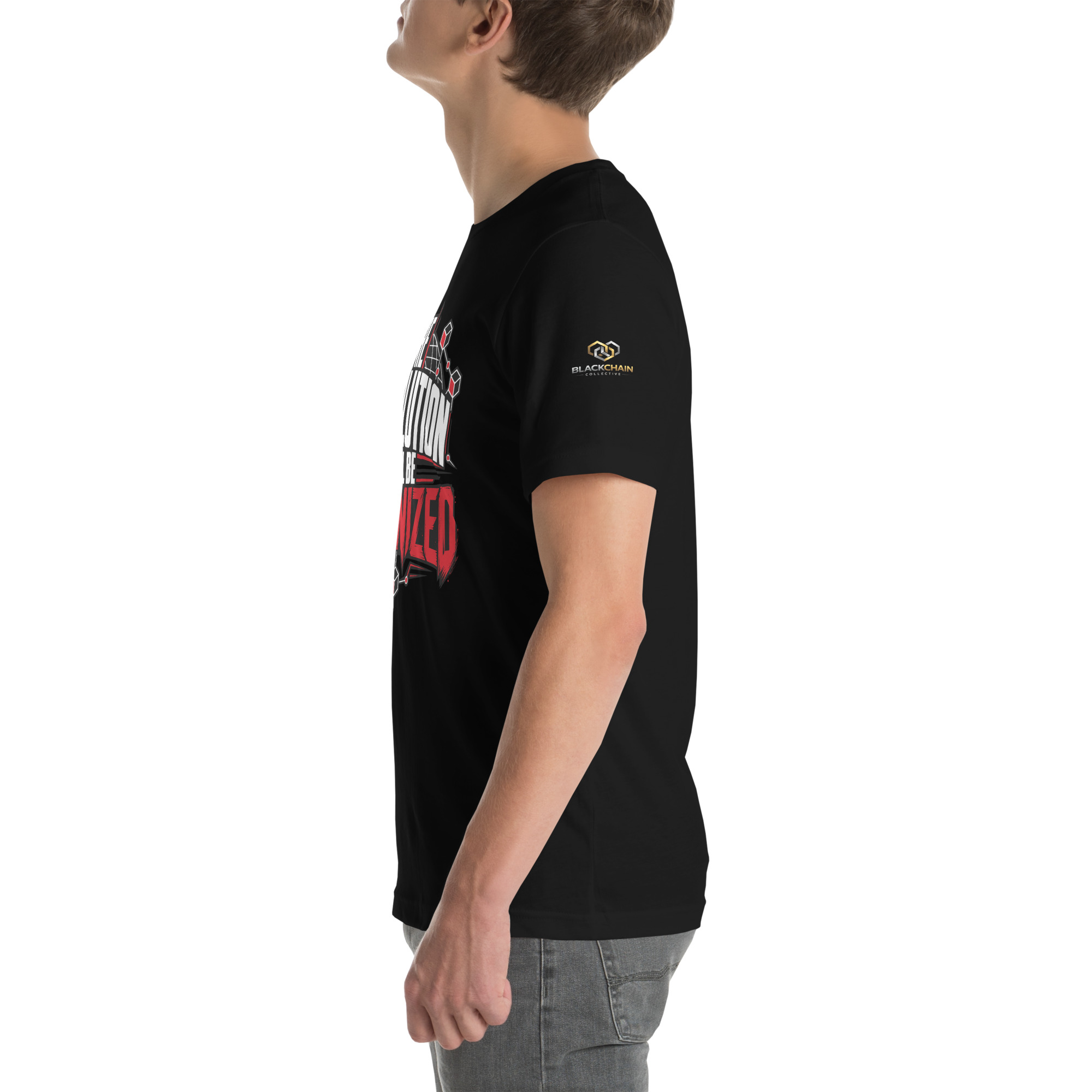 The Revolution Will Be Tokenized Tee – Black - Image 3