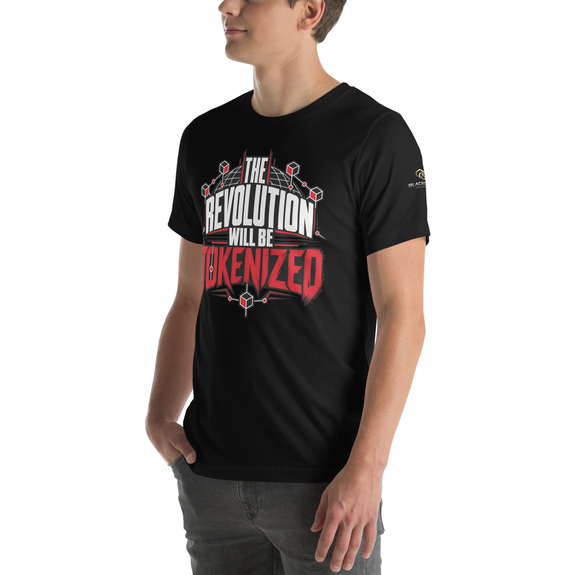 The Revolution Will Be Tokenized Tee – Black - Image 4